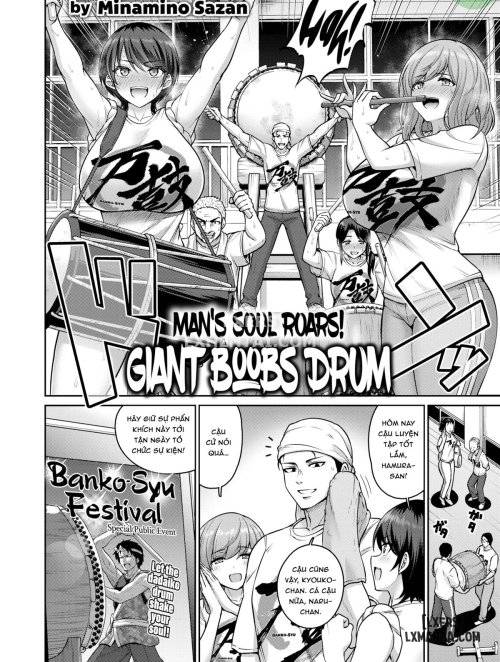 Man’s Soul Roars! Giant Boobs Drum