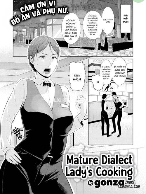 Mature Dialect Lady’s Cooking
