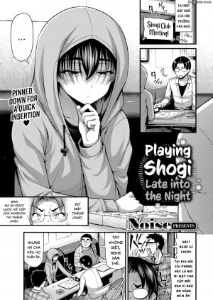 Playing Shogi Into The Night
